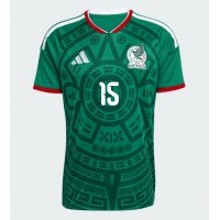 Fotbalové Dres Mexiko Israel Reyes #15 Domácí MS 2026 Krátký Rukáv